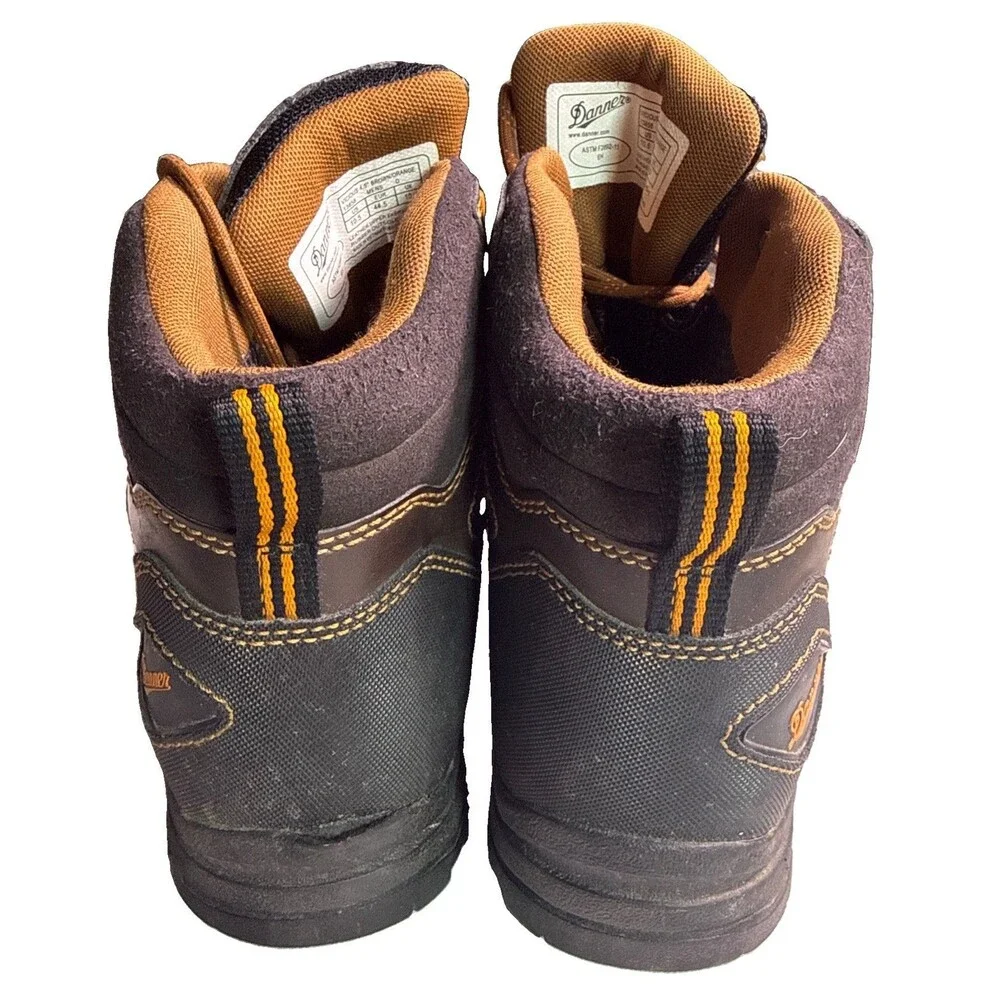 Danner Viscious 4.5 Inch Brown / Orange Boots with Gore-Tex waterproof mens 10.5